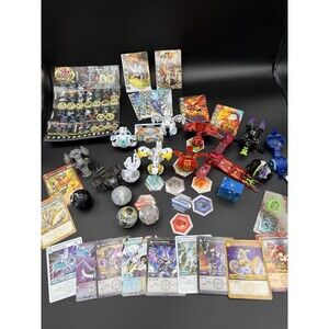 Bakugan Battle Brawlers Mixed Lot Of 16 Bakugan And Cards